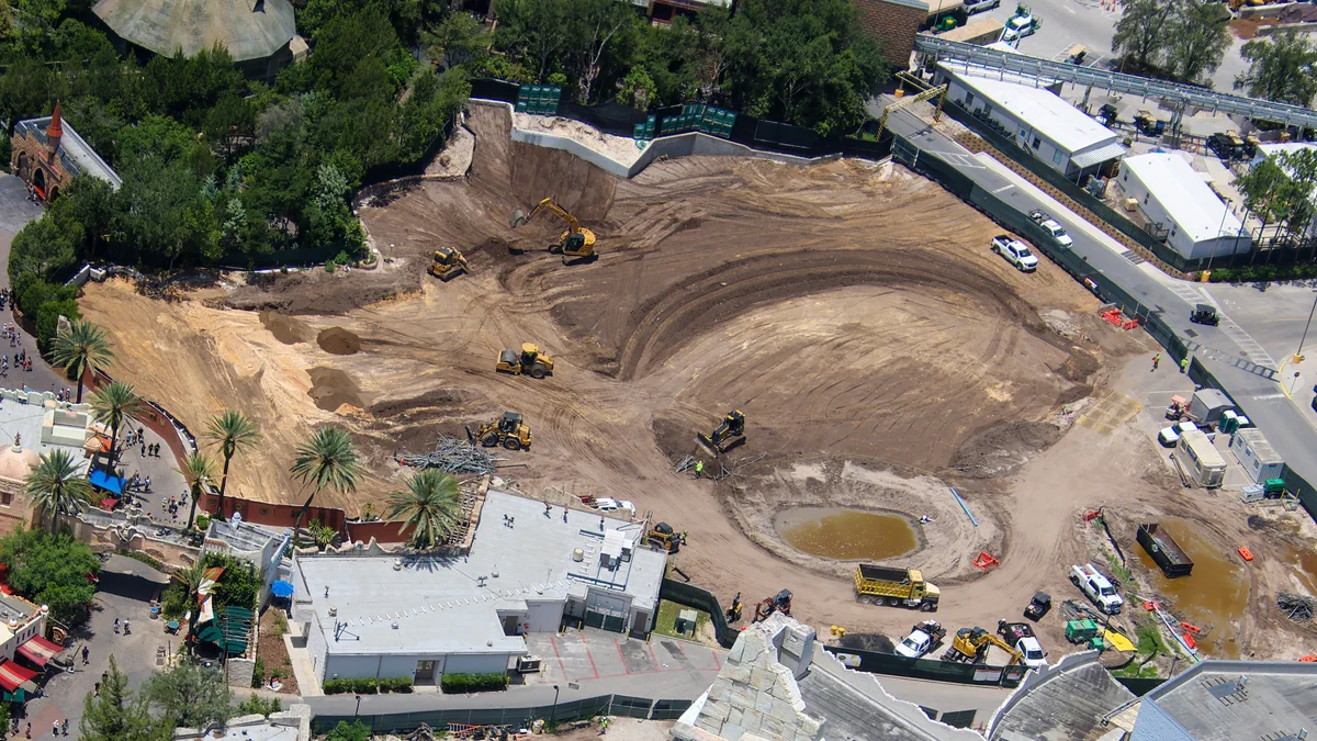 Islands of Adventure Site Prep for New Attractions