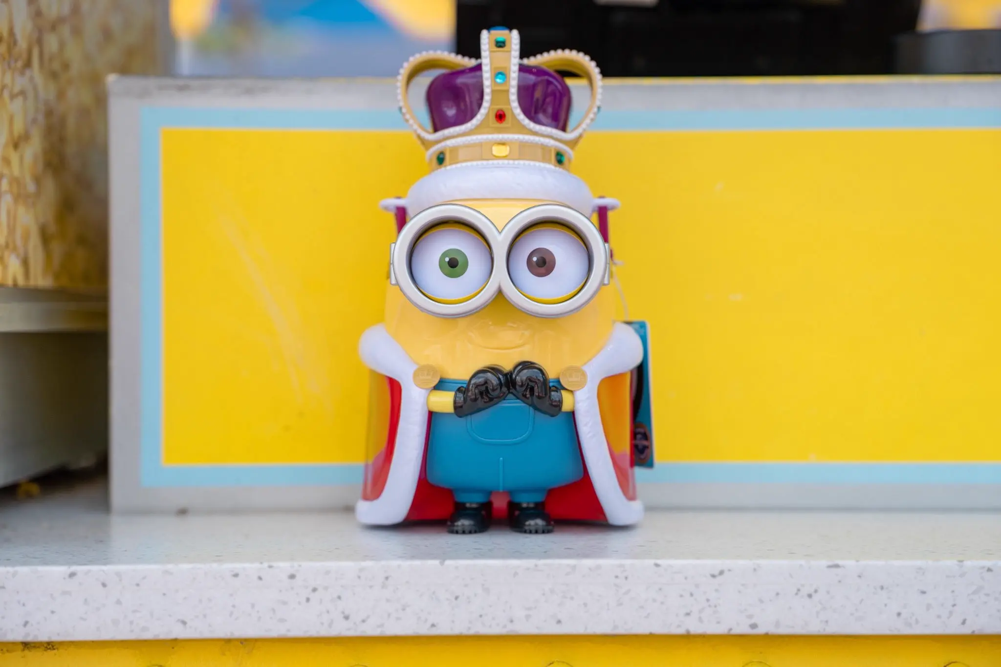 King Bob popcorn bucket at Universal Studios Florida