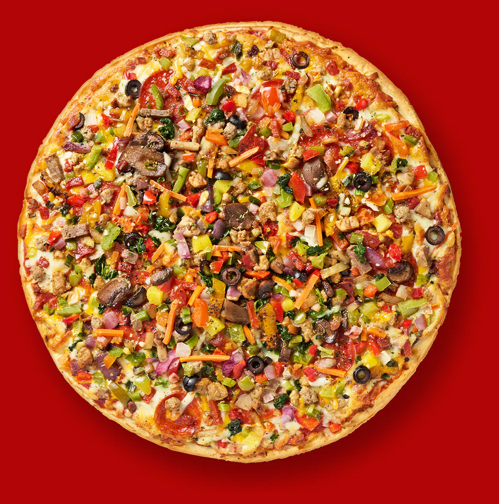 Red Baron 50-topping Supreme Supreme pizza