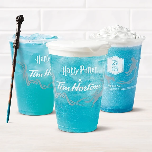 Harry Potter x Tim Hortons themed donut set in gift box