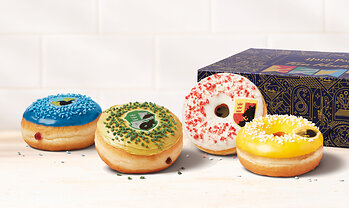 Limited-edition Harry Potter x Tim Hortons gift box packaging