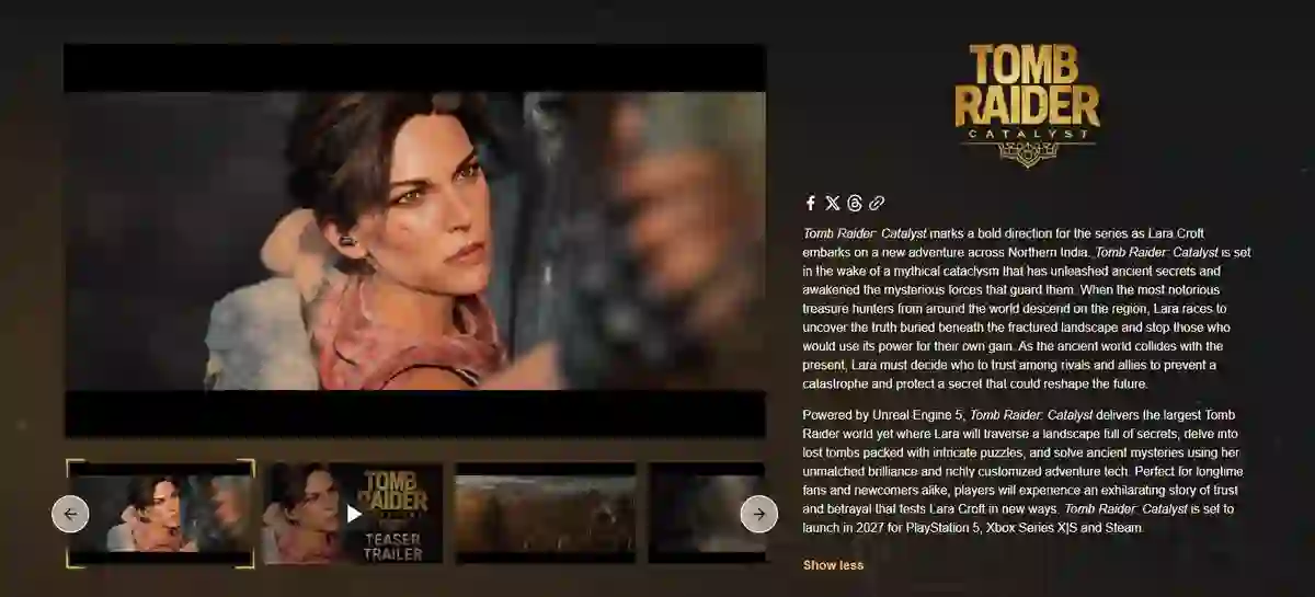 Tomb Raider: Catalyst